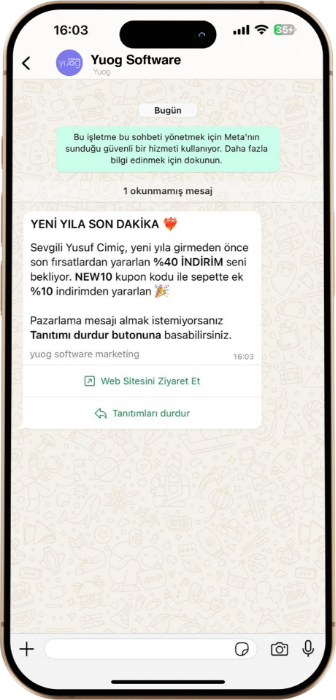 WhatsApp Üye Segmentleme